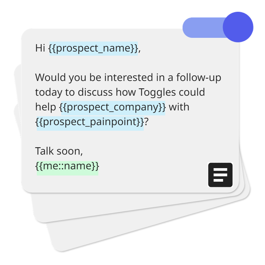 Toggles benefits graphic - template toggle